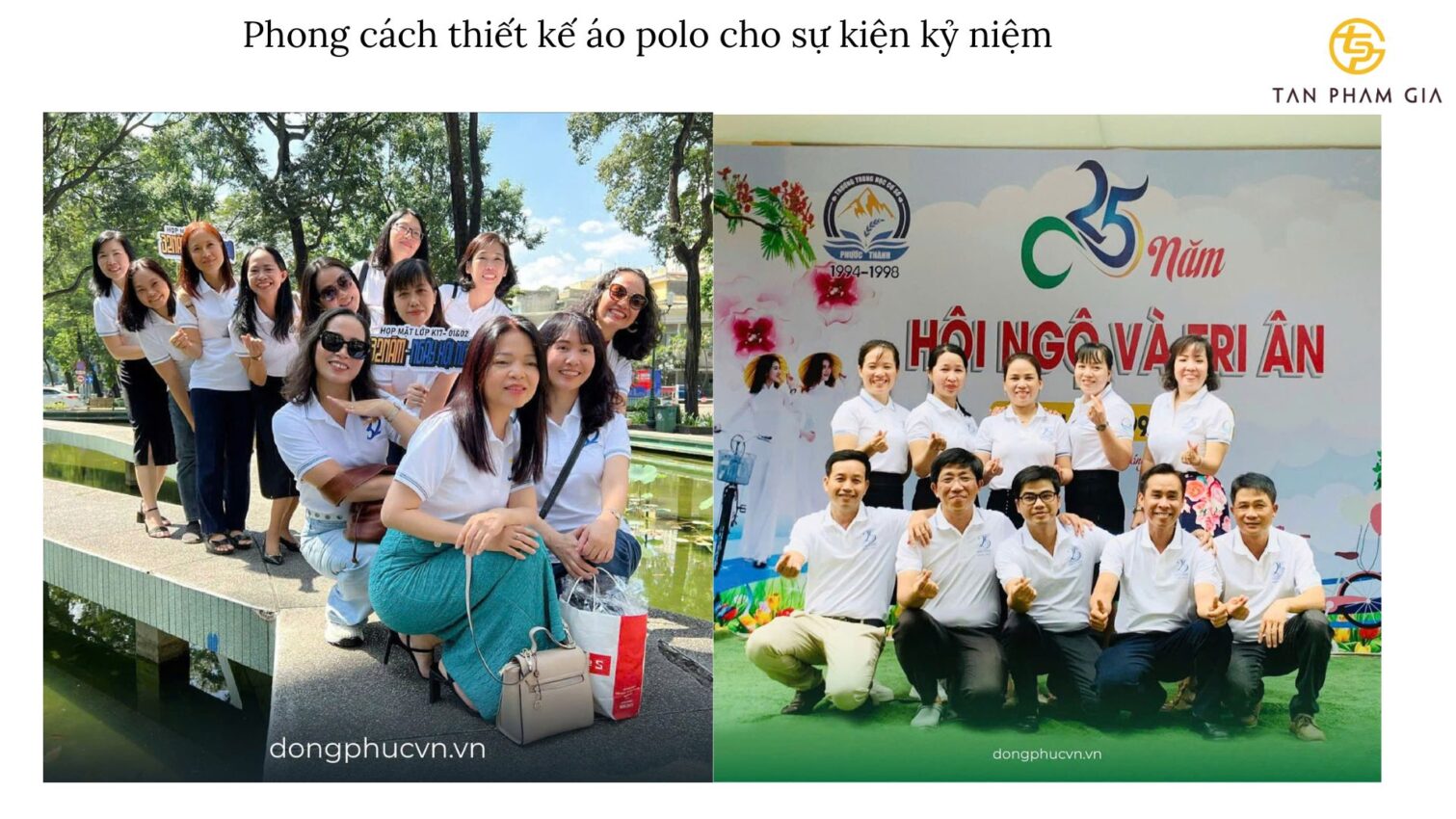 Mẫu Áo Polo Đồng Phục Kỷ Niệm