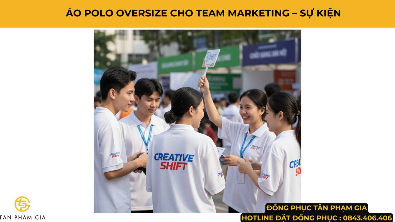 Mẫu Áo Polo Đồng Phục Oversize
