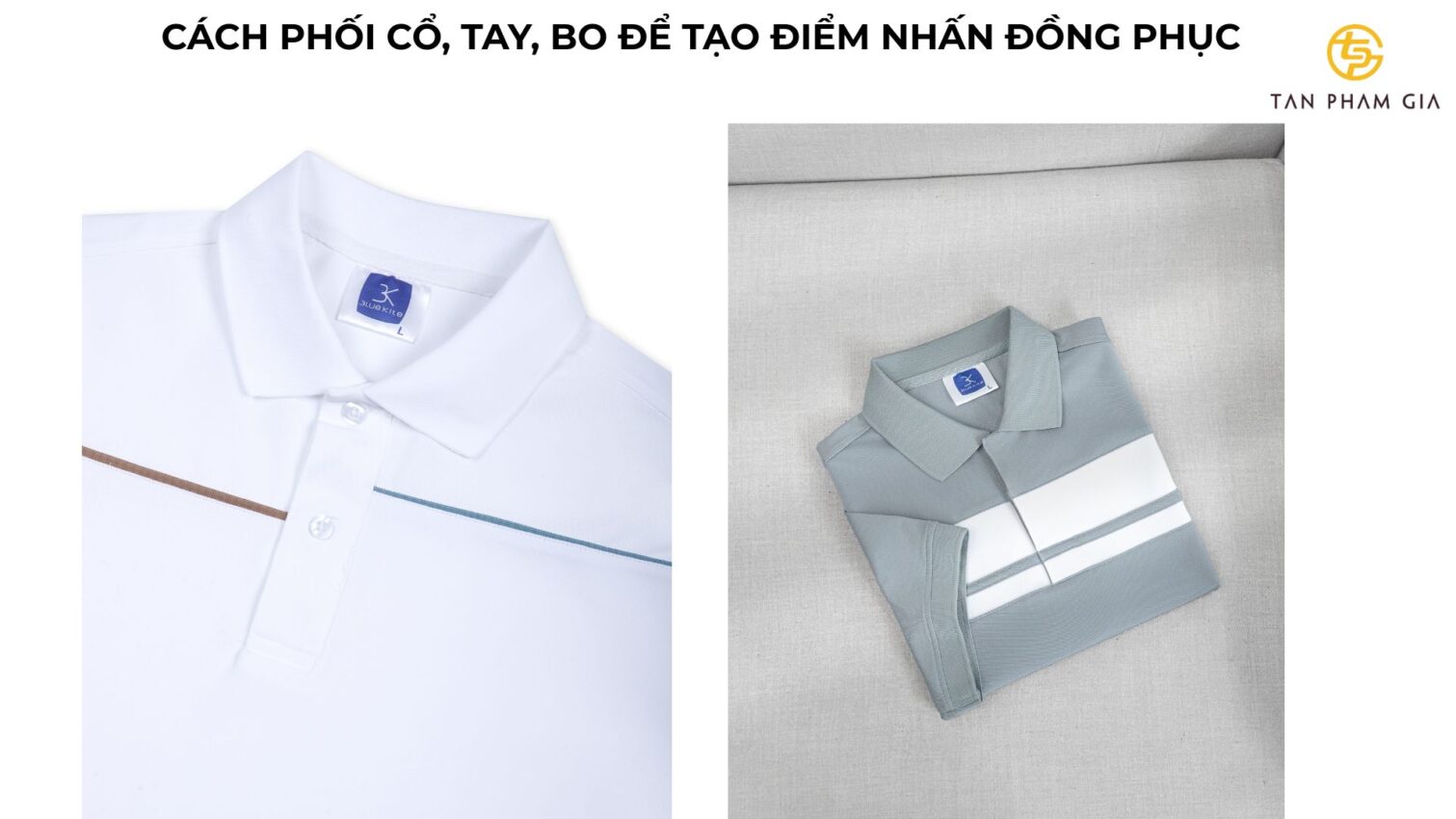 Mẫu Áo Polo Đồng Phục Tân Phạm Gia