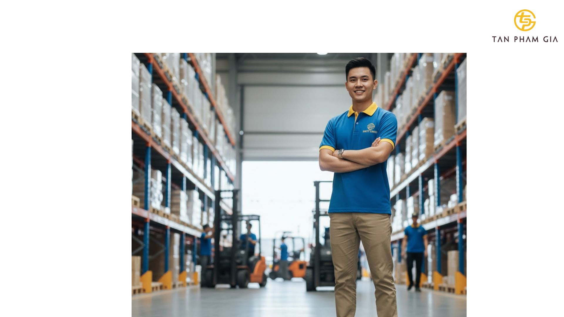 Mẫu Áo Polo Đồng Phục Logistic