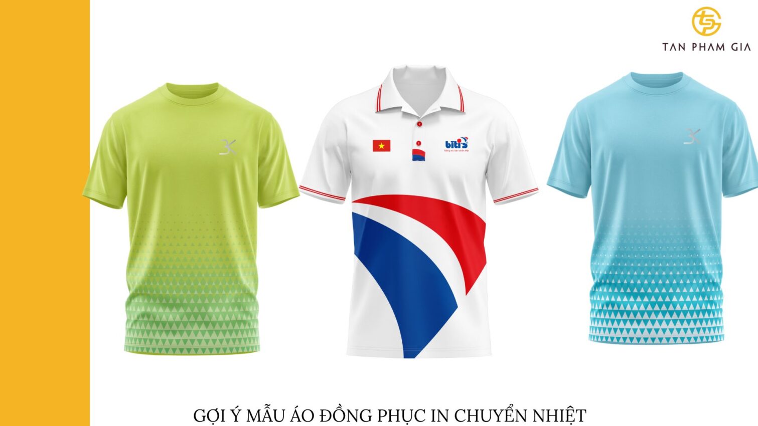 Đồng phục công sở in chuyển nhiệt