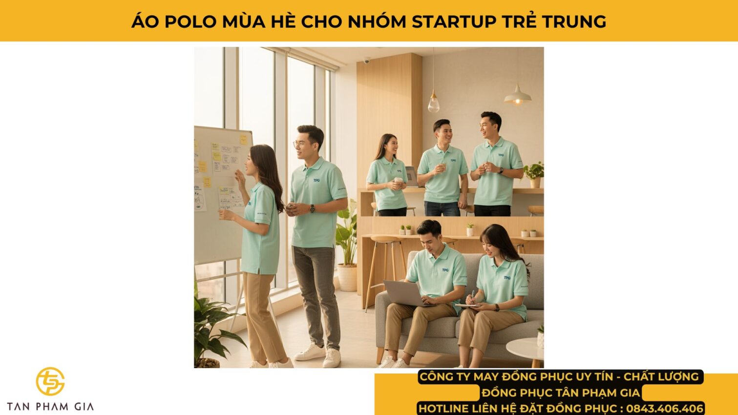 Mẫu Áo Polo Đồng Phục Theo Mùa Hè