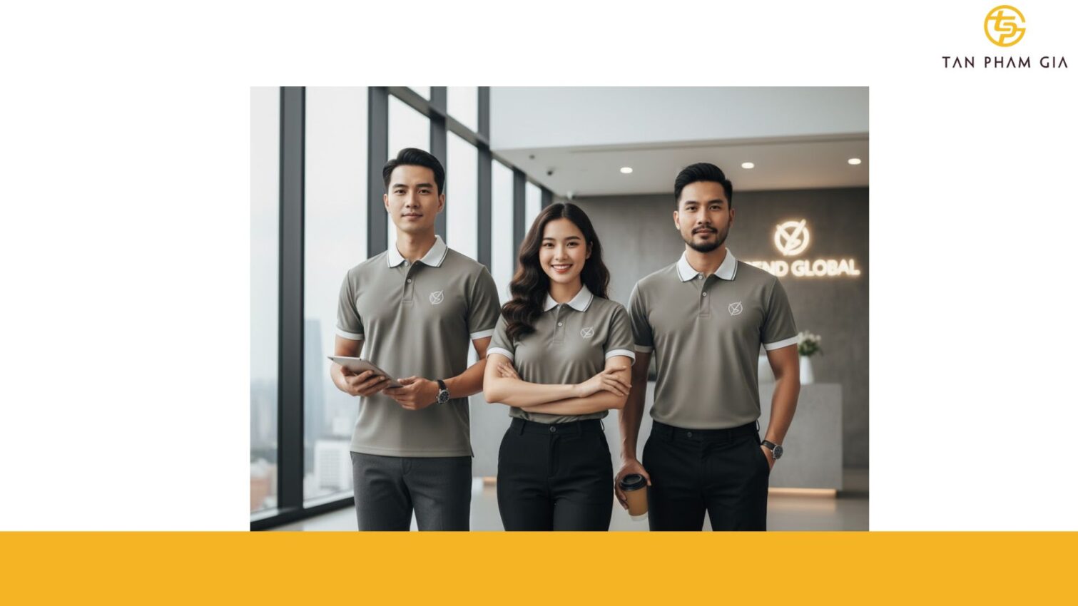 Mẫu Áo Polo Đồng Phục Nhận Diện Thương Hiệu