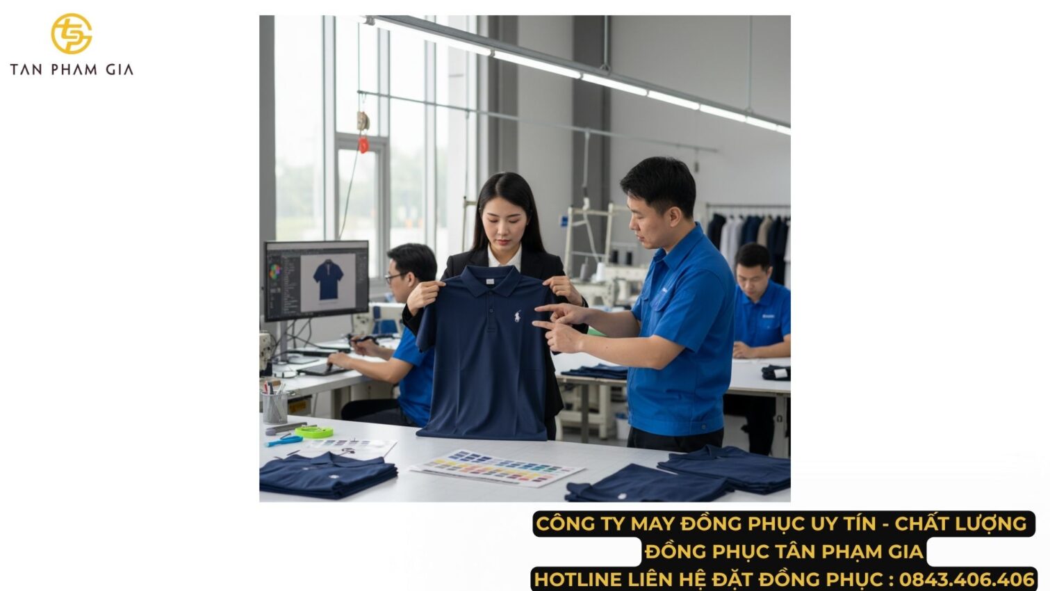 Mẫu Áo Polo Đồng Phục Số Lượng Lớn