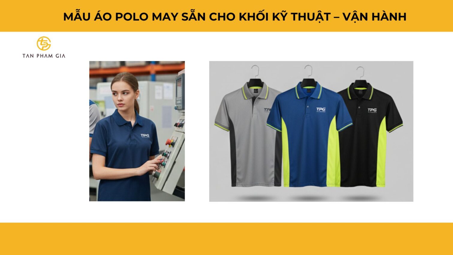 Mẫu Áo Polo Đồng Phục May Sẵn