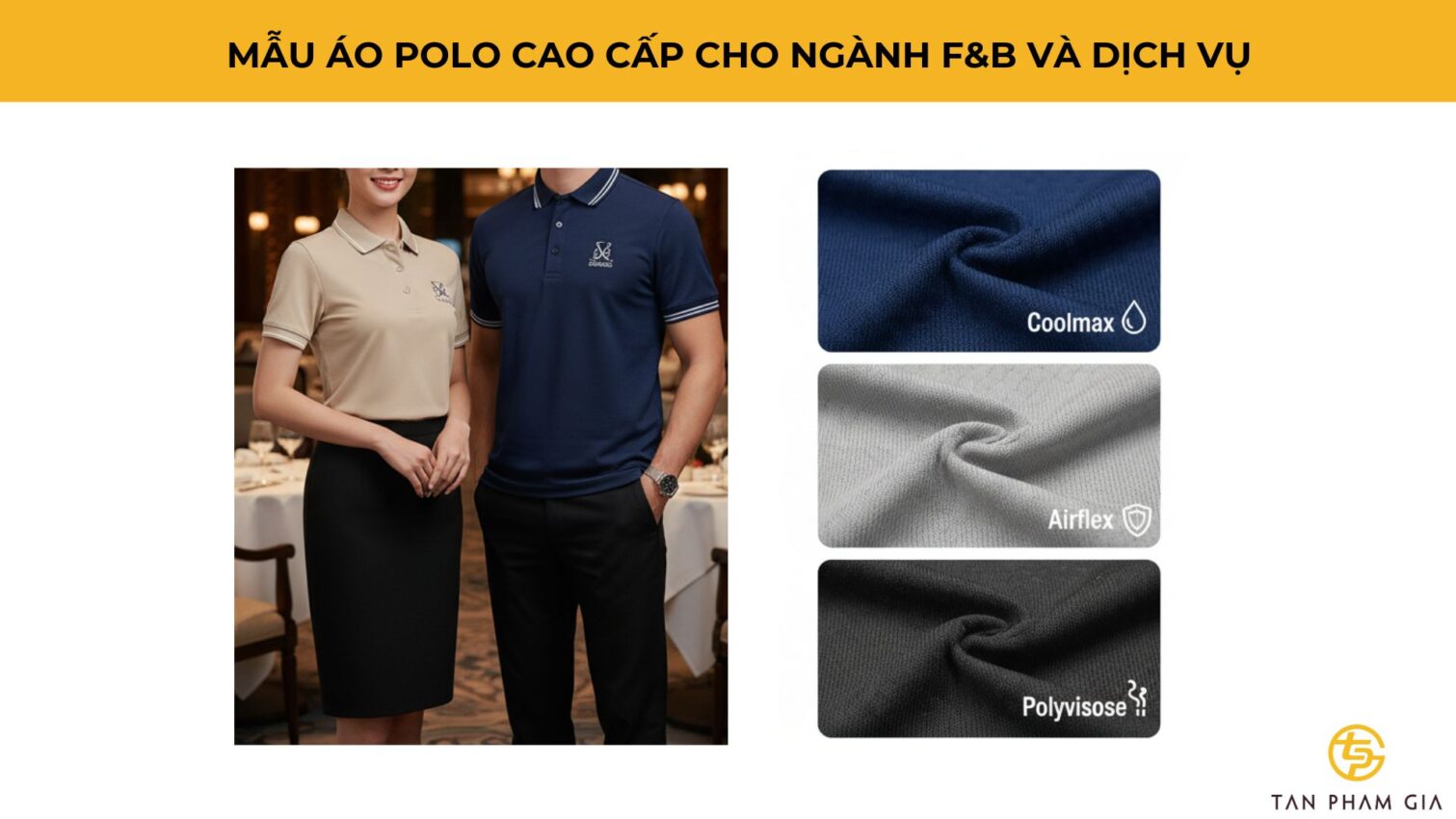Mẫu Áo Polo Đồng Phục Thiết Kế Cao Cấp