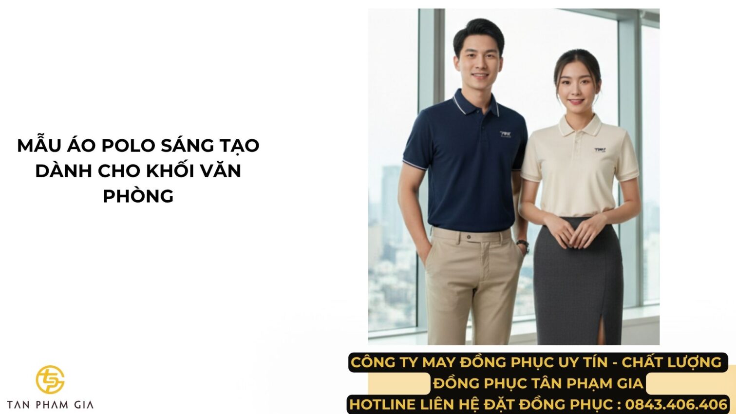 Mẫu Áo Polo Đồng Phục Sáng Tạo