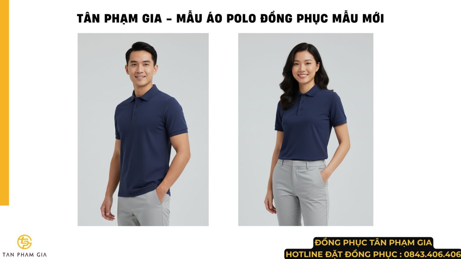 Mẫu Áo Polo Đồng Phục Mẫu Mới