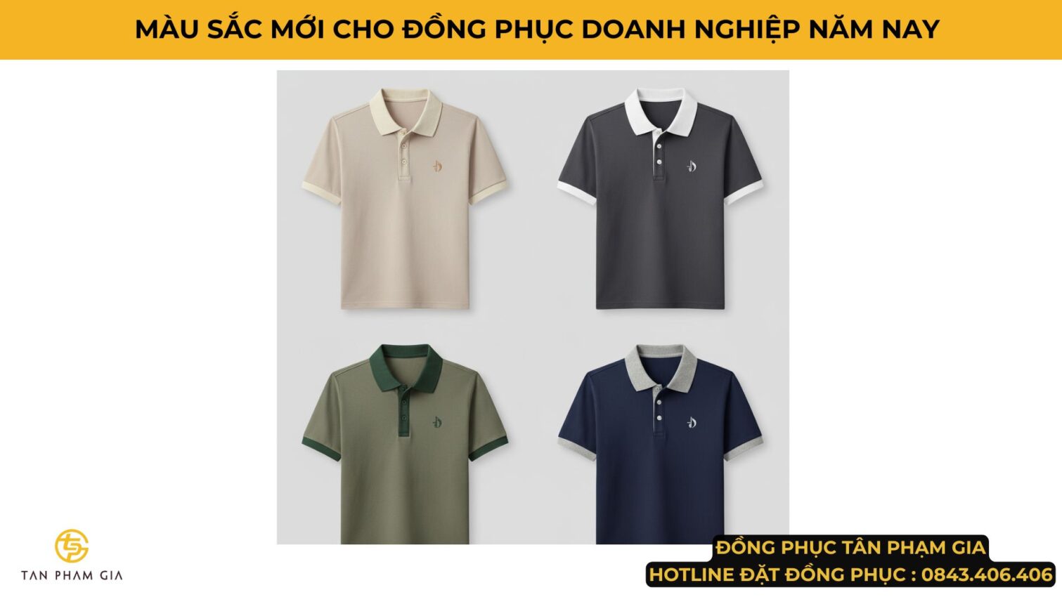 Mẫu Áo Polo Đồng Phục Mẫu Mới