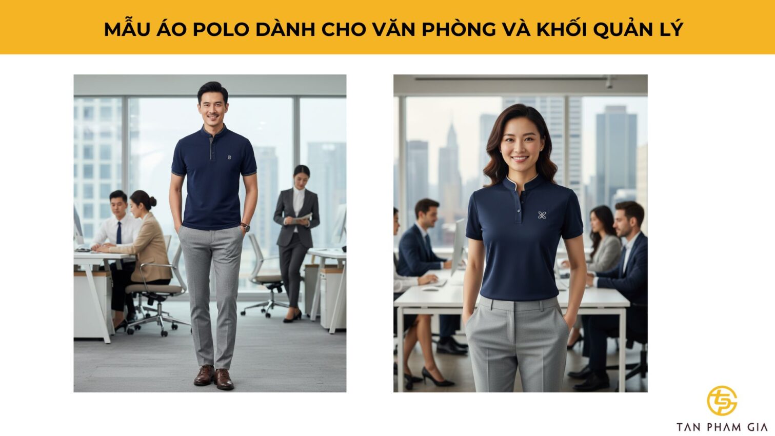 Mẫu Áo Polo Đồng Phục Mẫu Mới