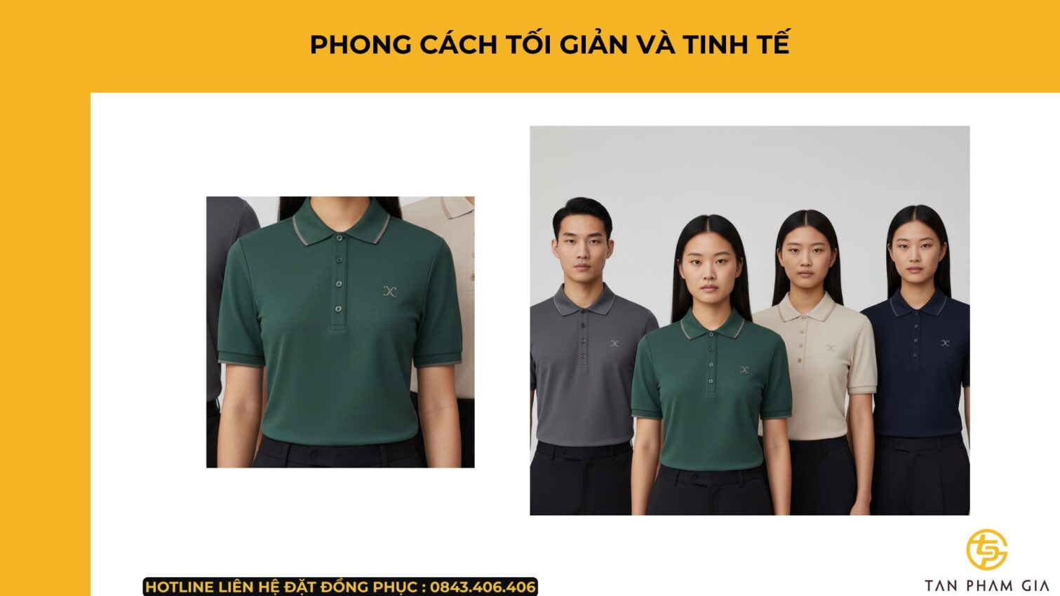 Mẫu Áo Polo Đồng Phục Xu Hướng 2026