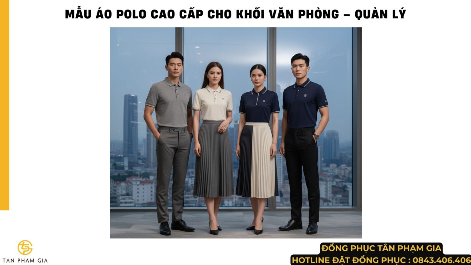 Mẫu Áo Polo Đồng Phục Xu Hướng 2026