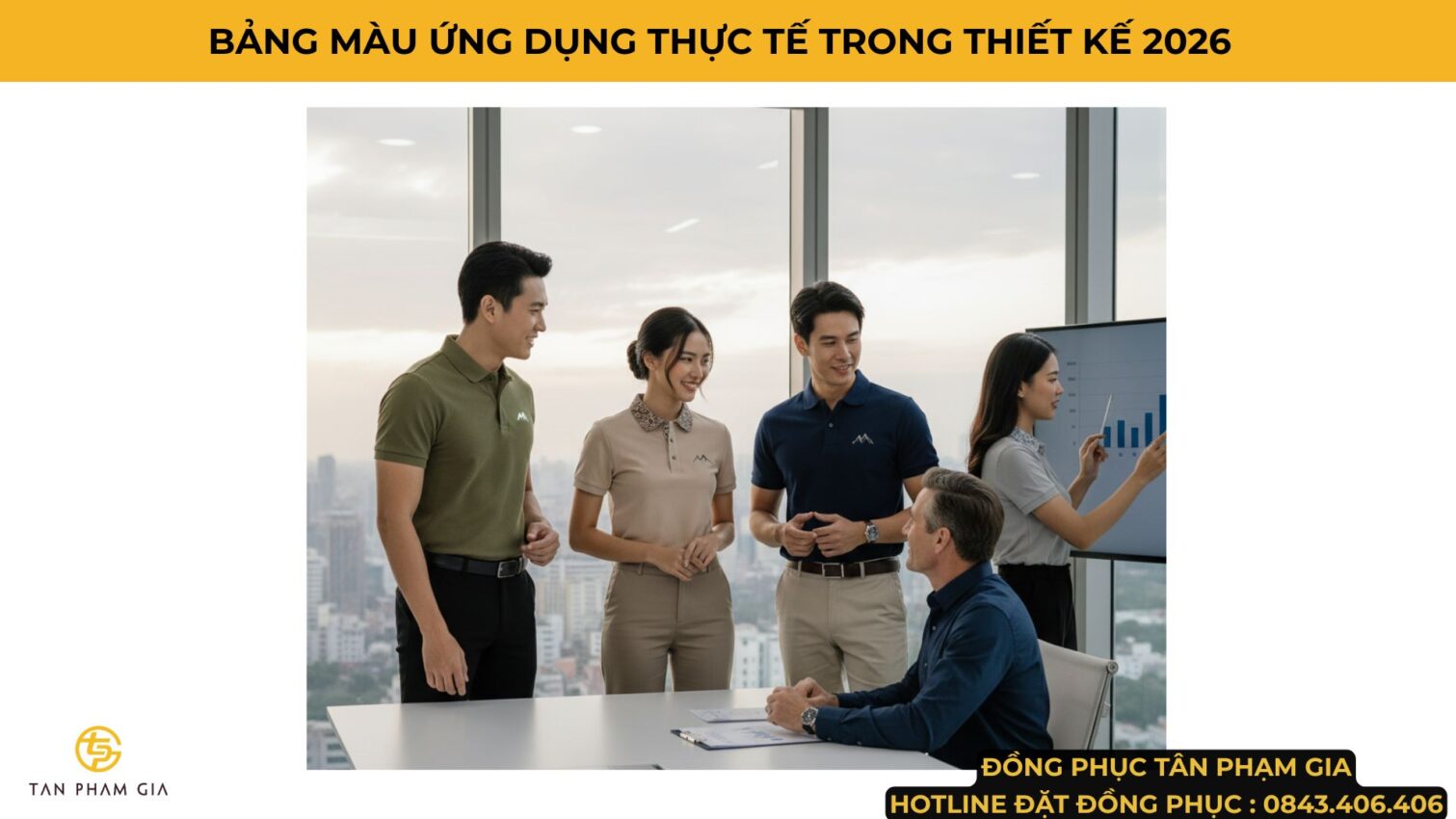 Mẫu Áo Polo Đồng Phục Xu Hướng 2026