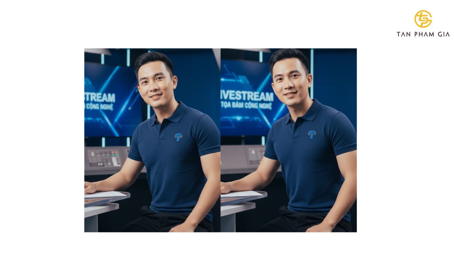 Mẫu Áo Polo Đồng Phục Livestream