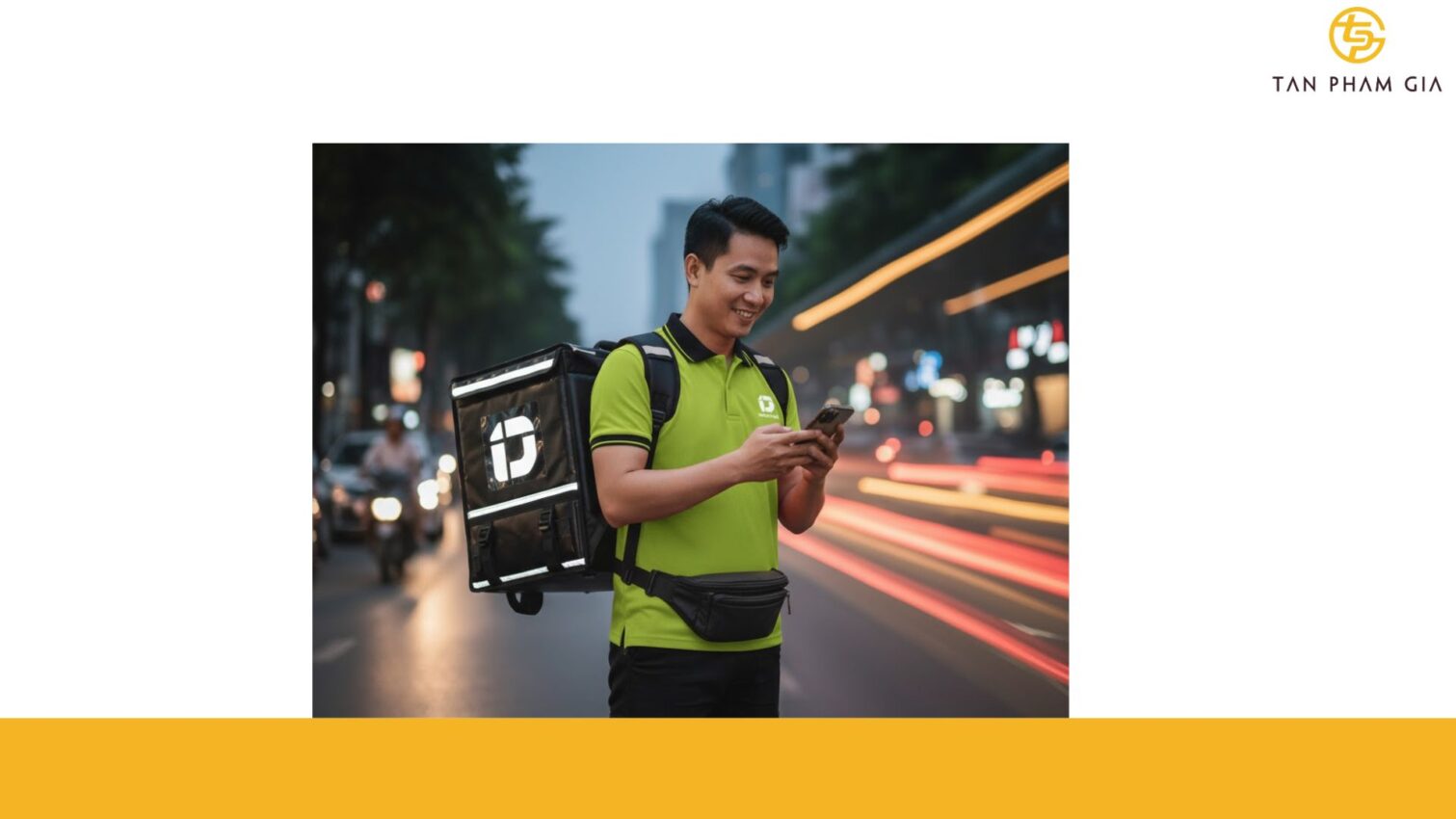 Mẫu Áo Polo Đồng Phục Giao Hàng