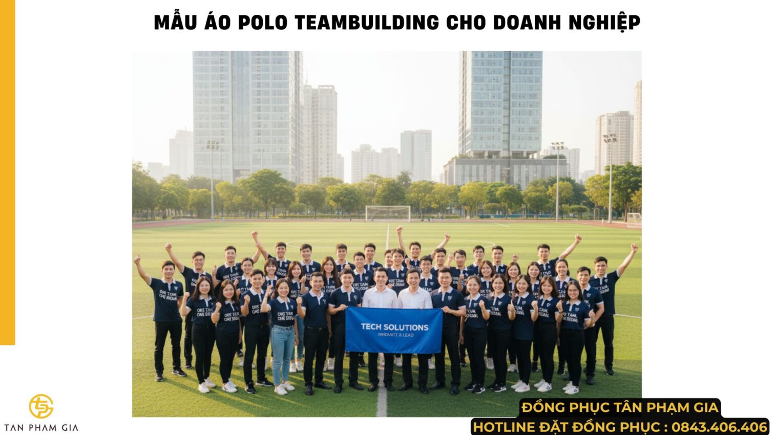 Mẫu Áo Polo Teambuilding Cho Doanh Nghiệp