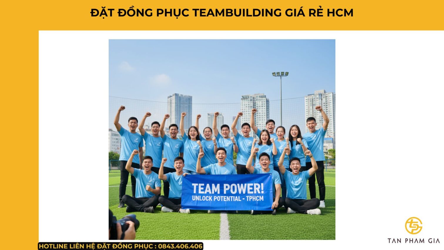 Đặt Đồng Phục Teambuilding Giá Rẻ HCM