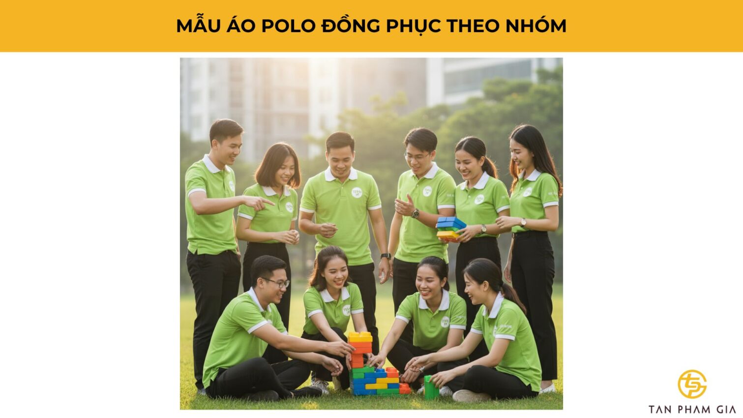 Mẫu Áo Polo Đồng Phục Theo Nhóm