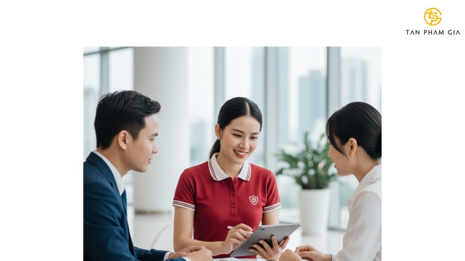 Mẫu Áo Polo Đồng Phục Bảo Hiểm