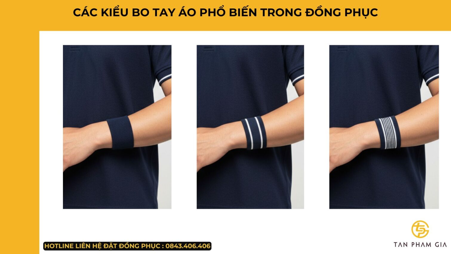 Mẫu Áo Polo Đồng Phục Phối Bo