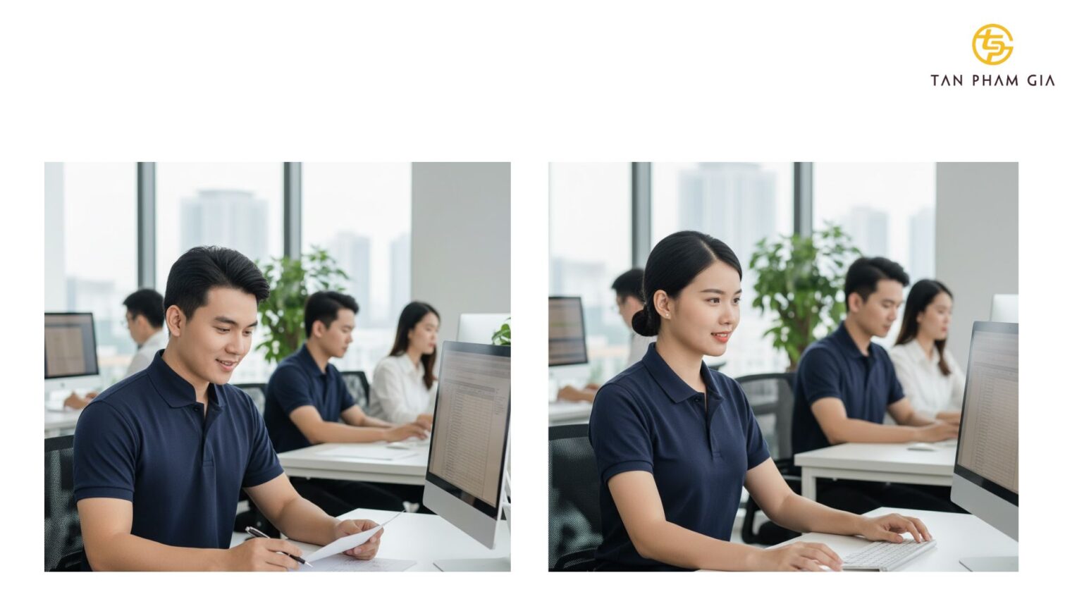 Mẫu Áo Polo Đồng Phục Xuất Nhập Khẩu