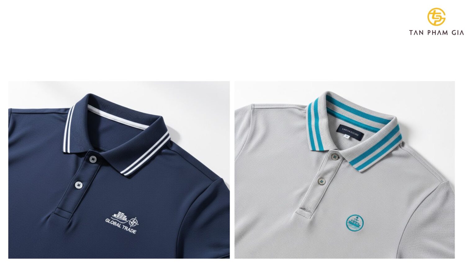 Mẫu Áo Polo Đồng Phục Xuất Nhập Khẩu