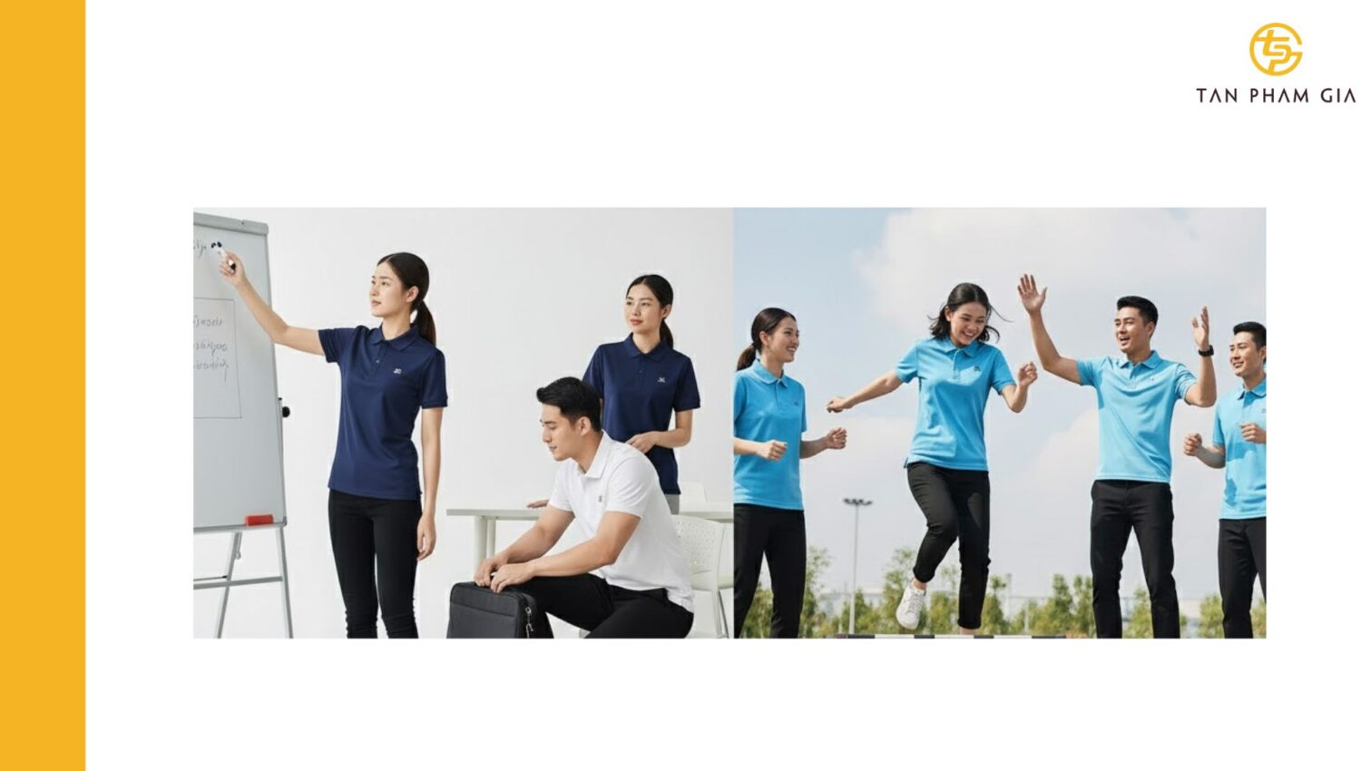 Mẫu Áo Polo Đồng Phục Ngắn Tay