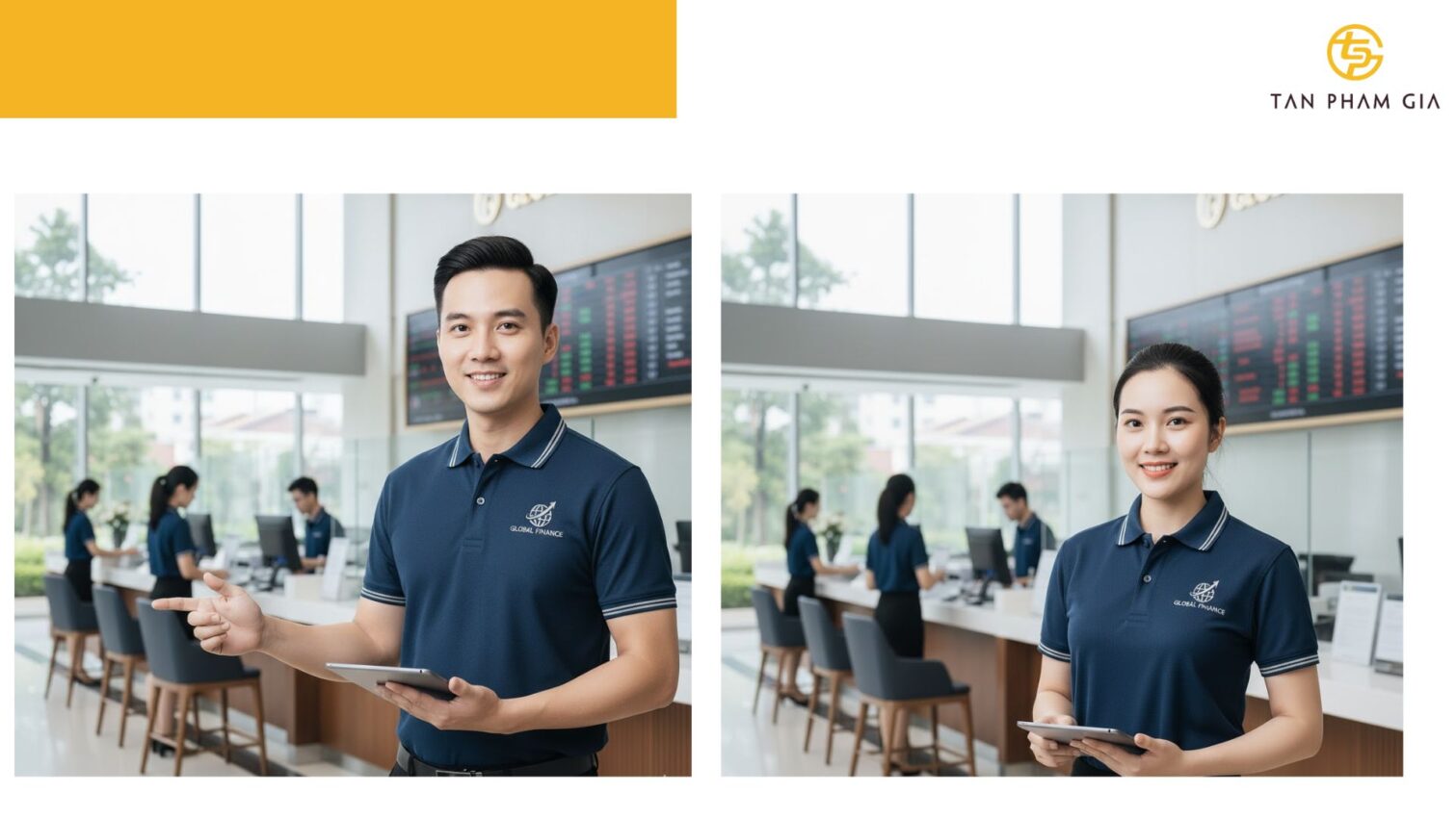 Mẫu Áo Polo Đồng Phục Tài Chính