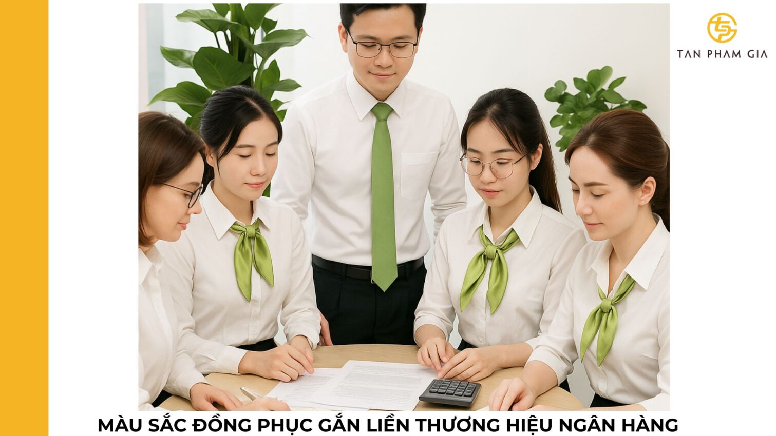 Đồng phục công sở cho nhân viên ngân hàng