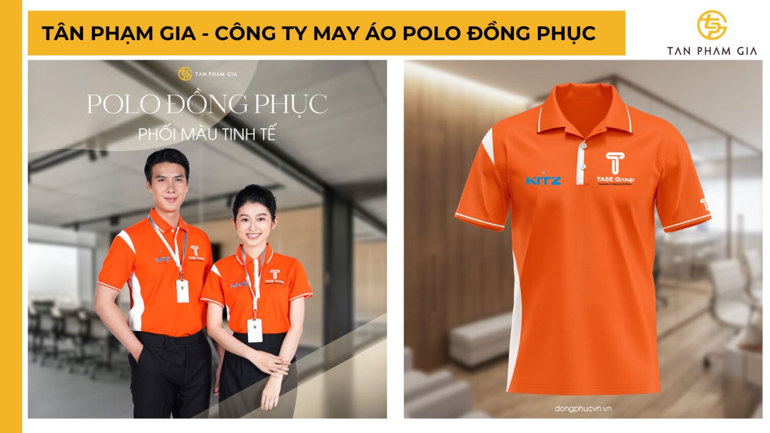 Công ty may áo polo đồng phục