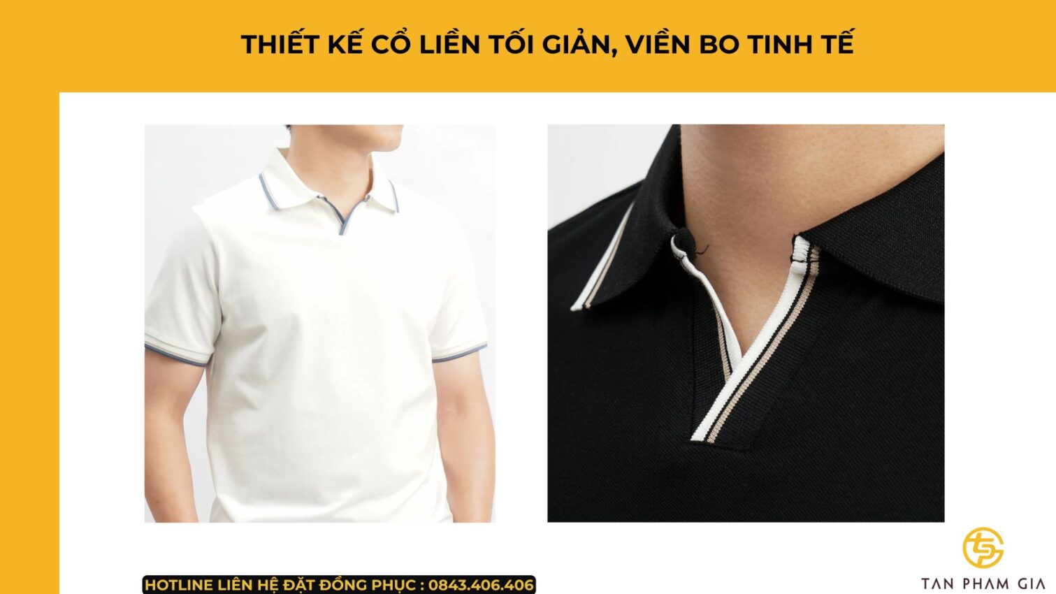 Mẫu Áo Polo Đồng Phục Không Nút