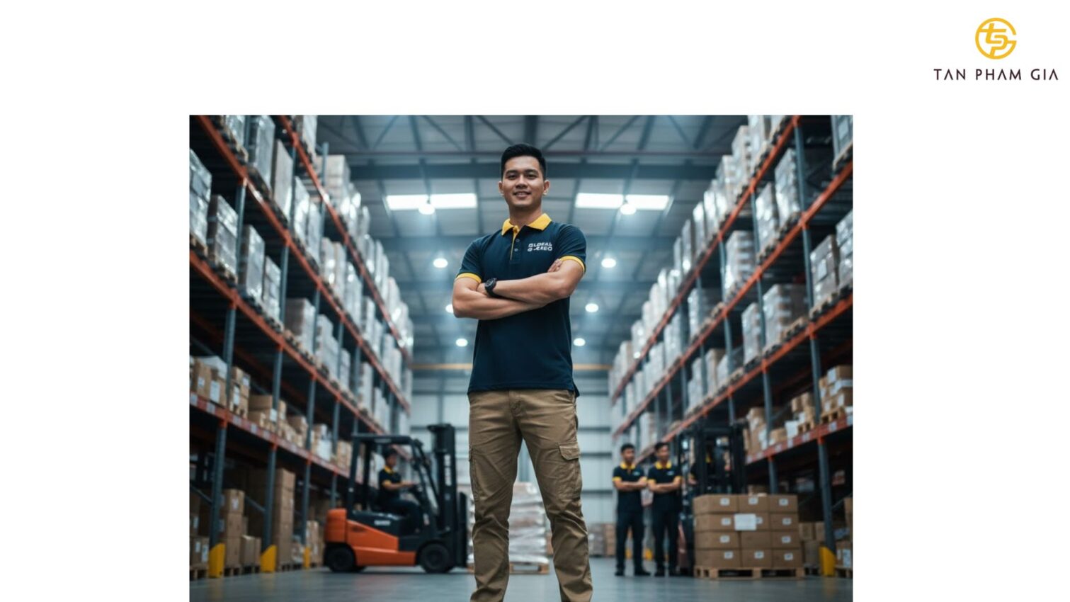Mẫu Áo Polo Đồng Phục Logistic