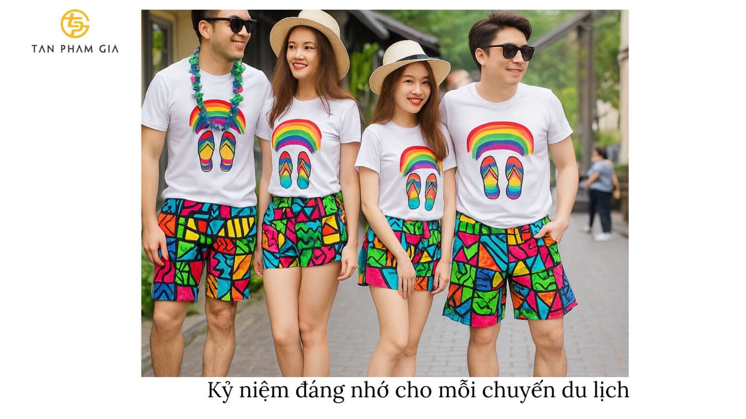 Đặt May Áo Nhóm Du Lịch Công Ty