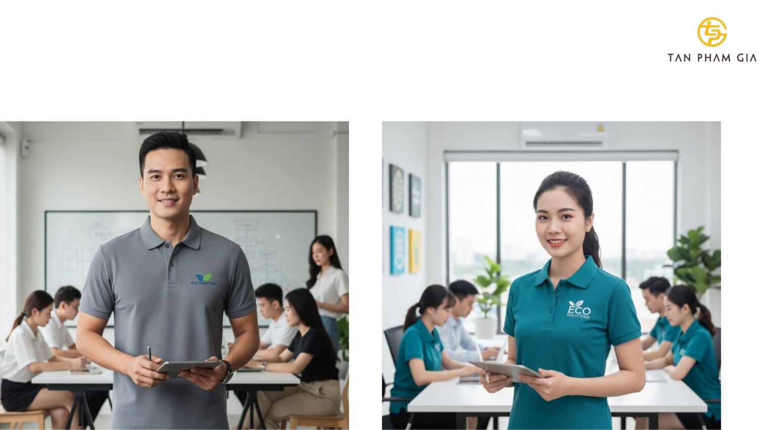 Mẫu Áo Polo Đồng Phục Cotton