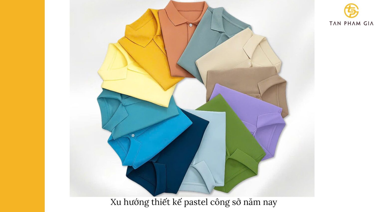 Đồng phục công sở phối màu pastel