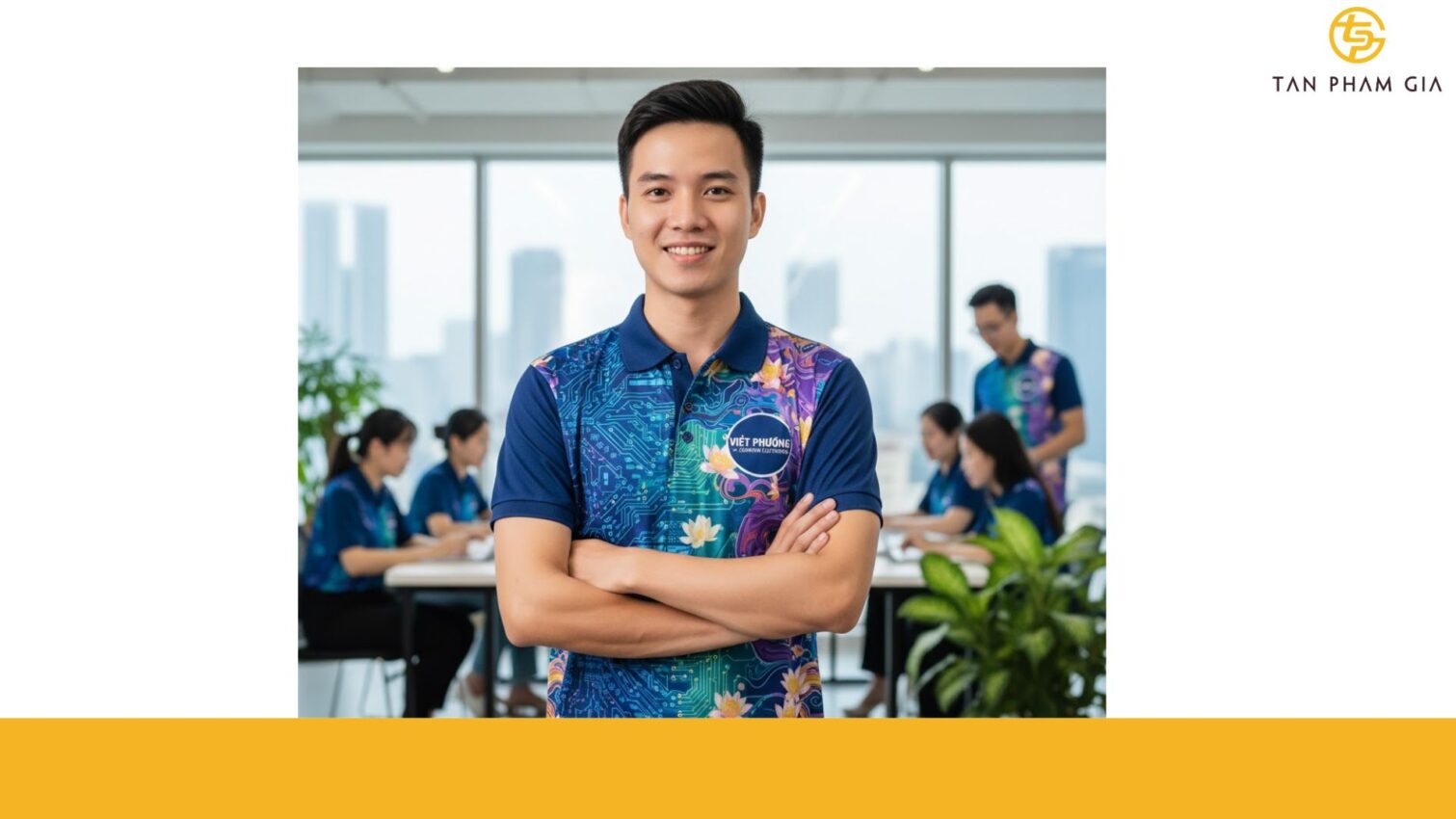 Mẫu Áo Polo Đồng Phục In Chuyển Nhiệt