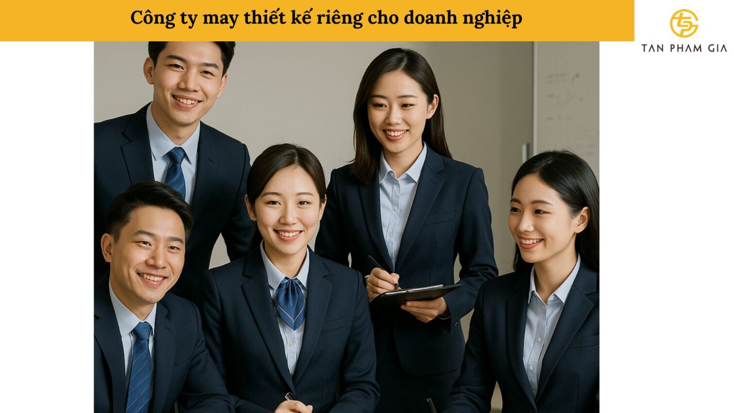 Công ty may thiết kế riêng cho doanh nghiệp