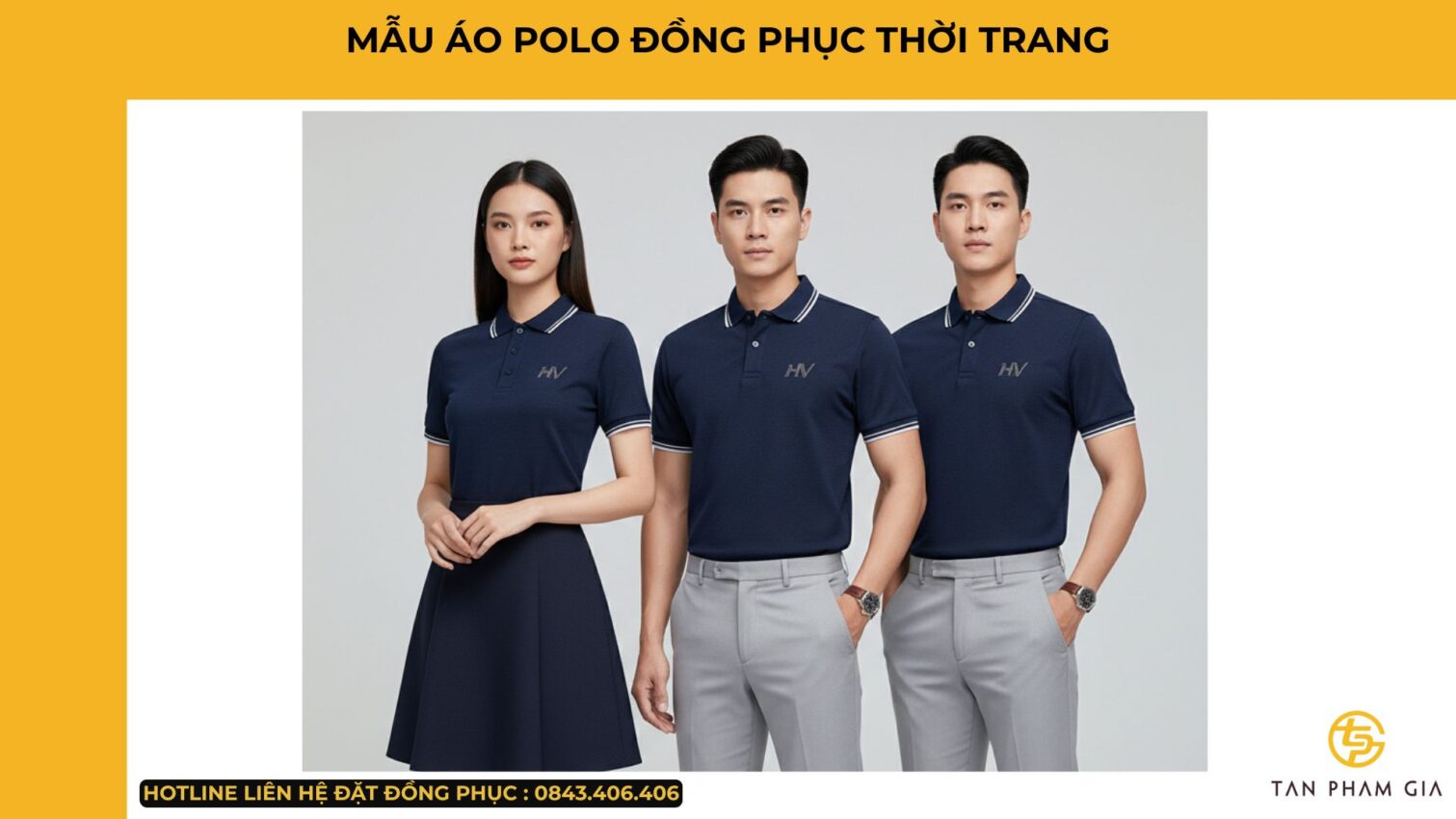 Mẫu Áo Polo Đồng Phục Thời Trang