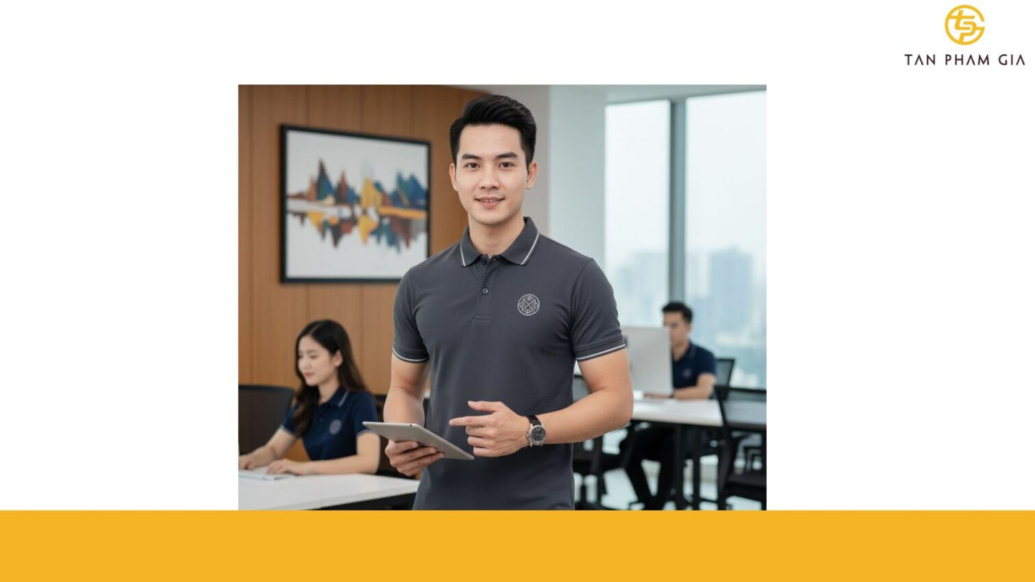 Mẫu Áo Polo Đồng Phục Văn Phòng