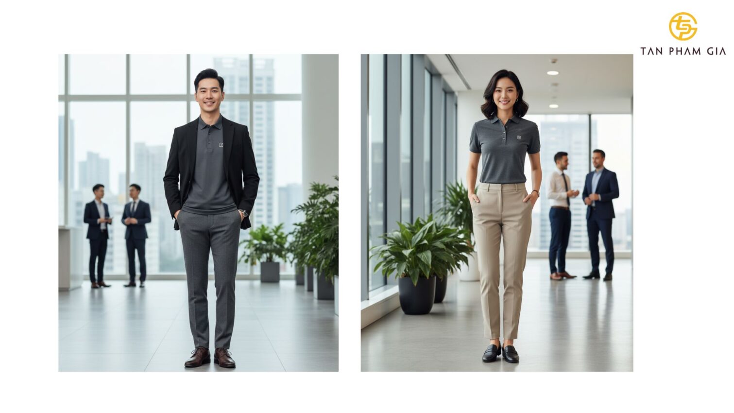 Mẫu Áo Polo Đồng Phục Doanh Nghiệp
