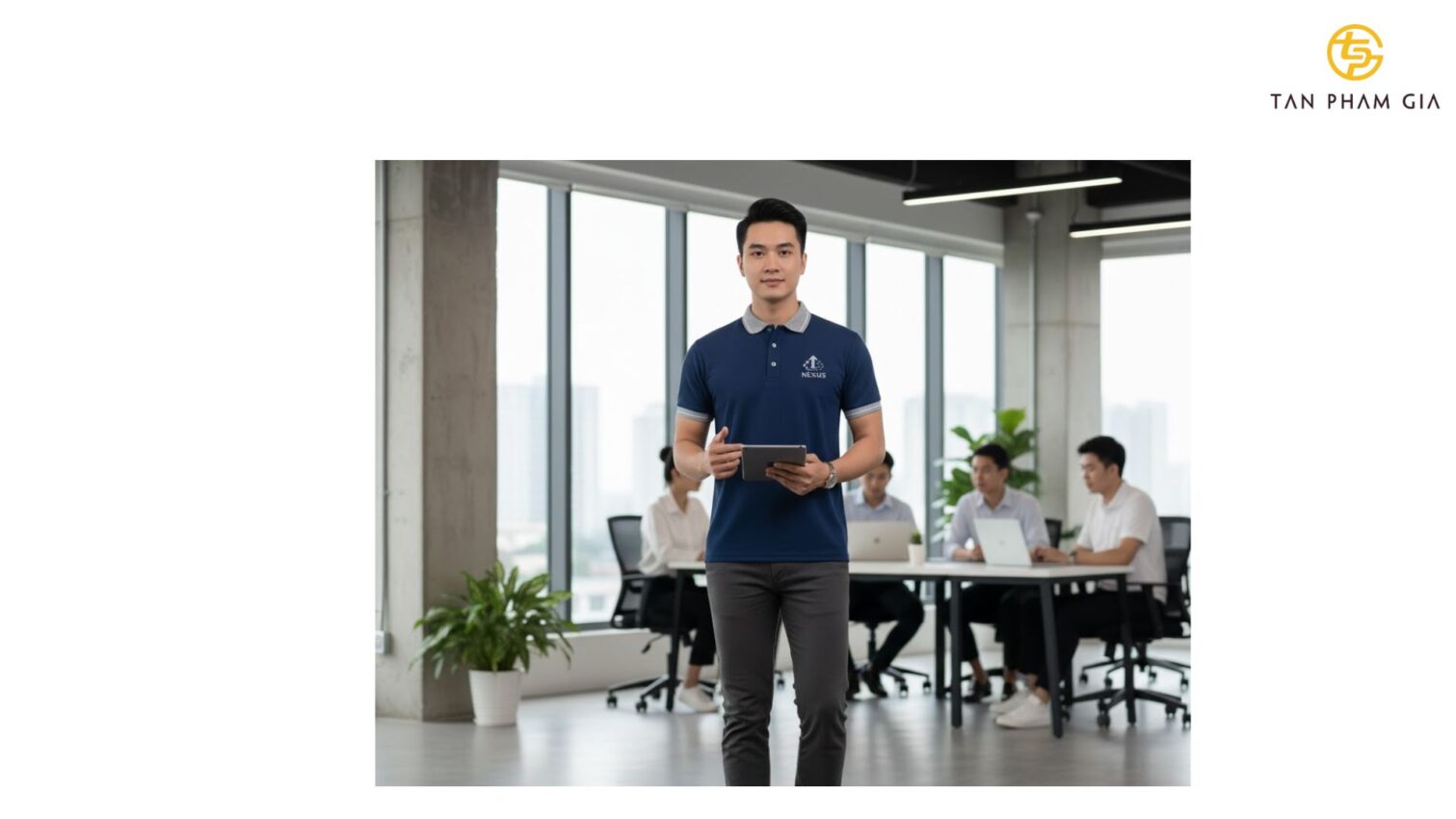 Mẫu Áo Polo Đồng Phục Startup