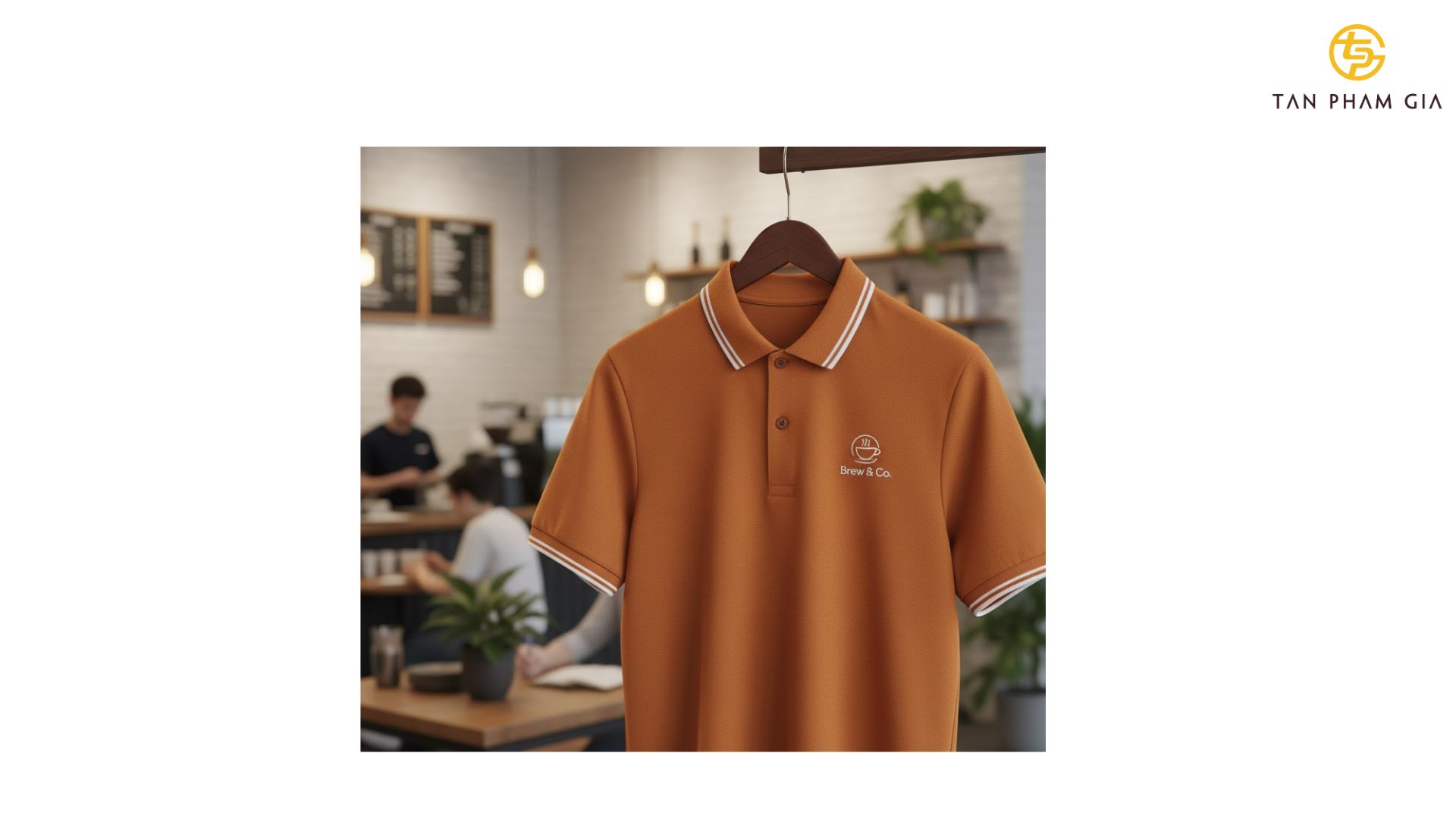 Mẫu Áo Polo Đồng Phục Quán Cafe