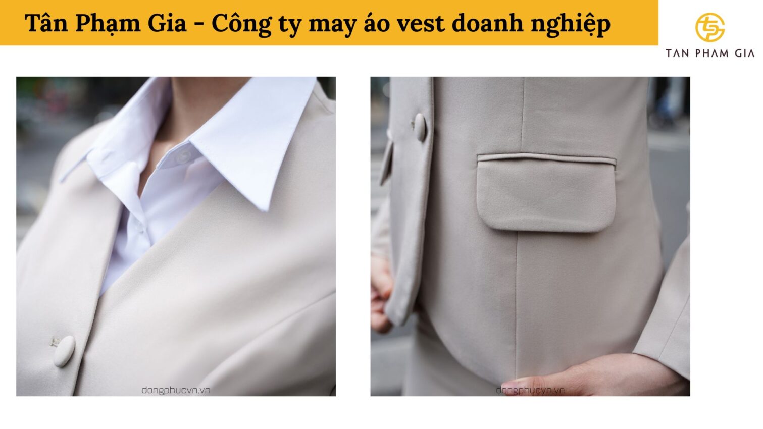 Công ty may áo vest doanh nghiệp