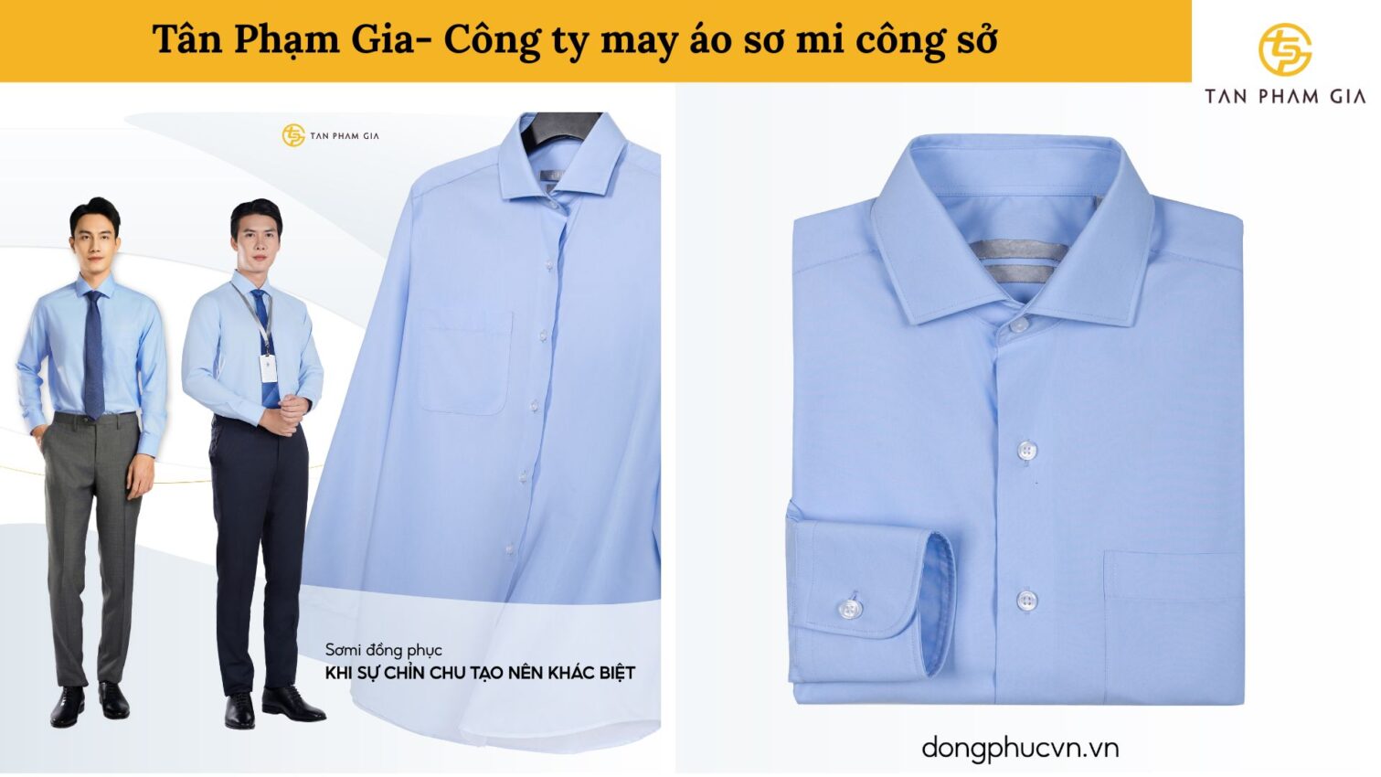 Công ty may áo sơ mi công sở