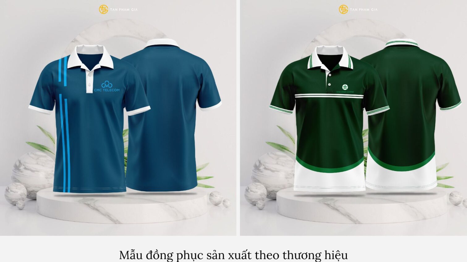 Công ty may sản xuất theo thương hiệu