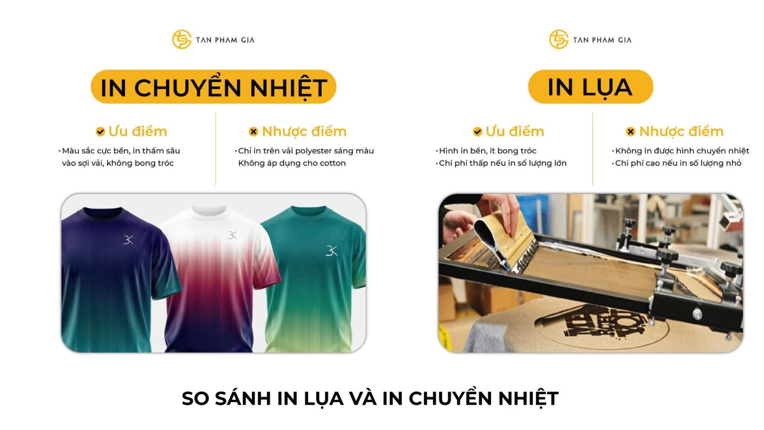 Đồng phục công sở in lụa sắc nét