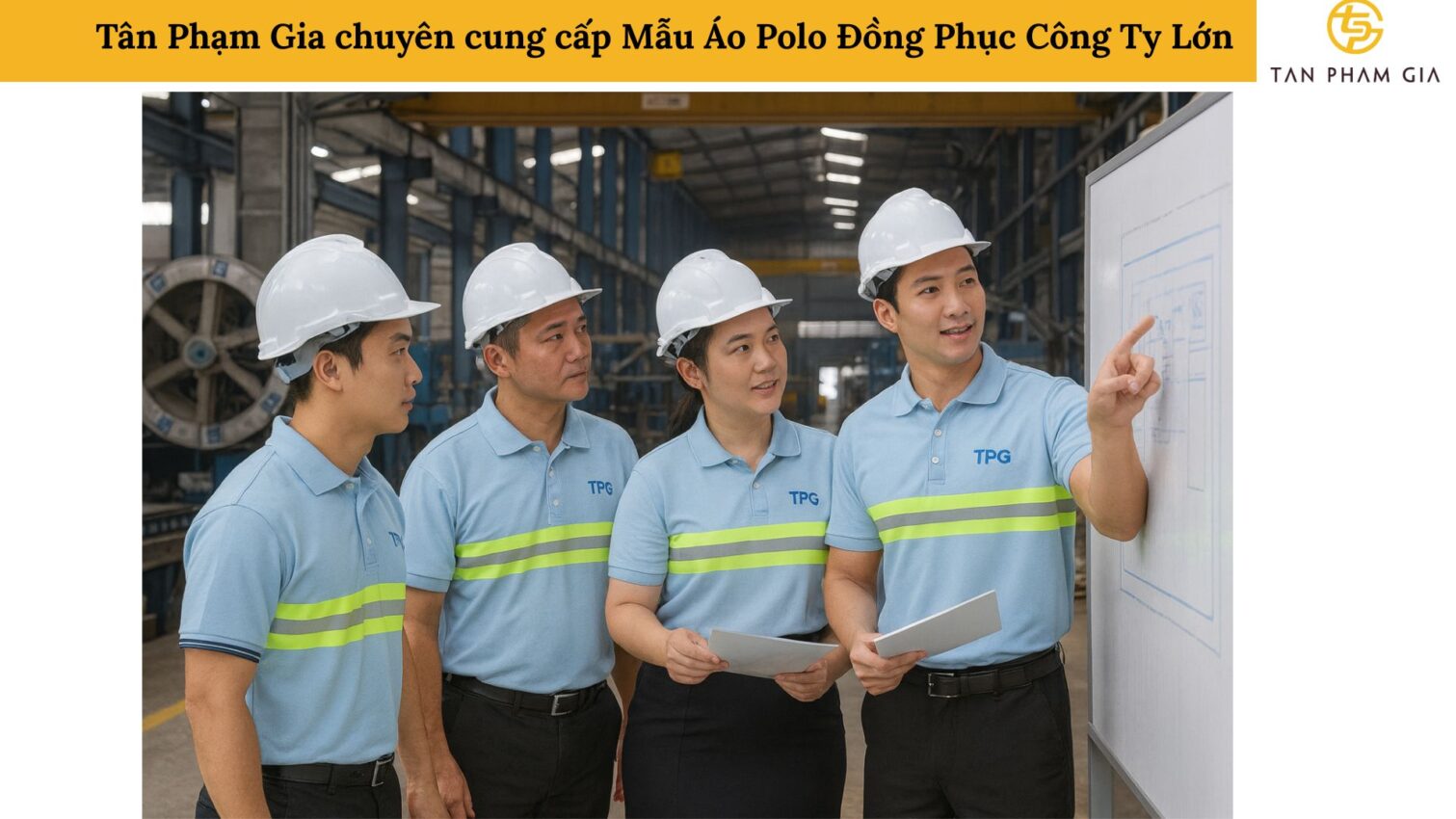 Mẫu Áo Polo Đồng Phục Công Ty Lớn