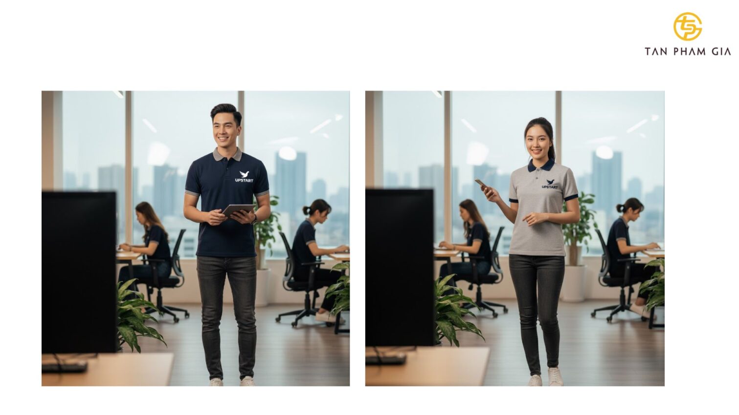 Mẫu Áo Polo Đồng Phục Startup