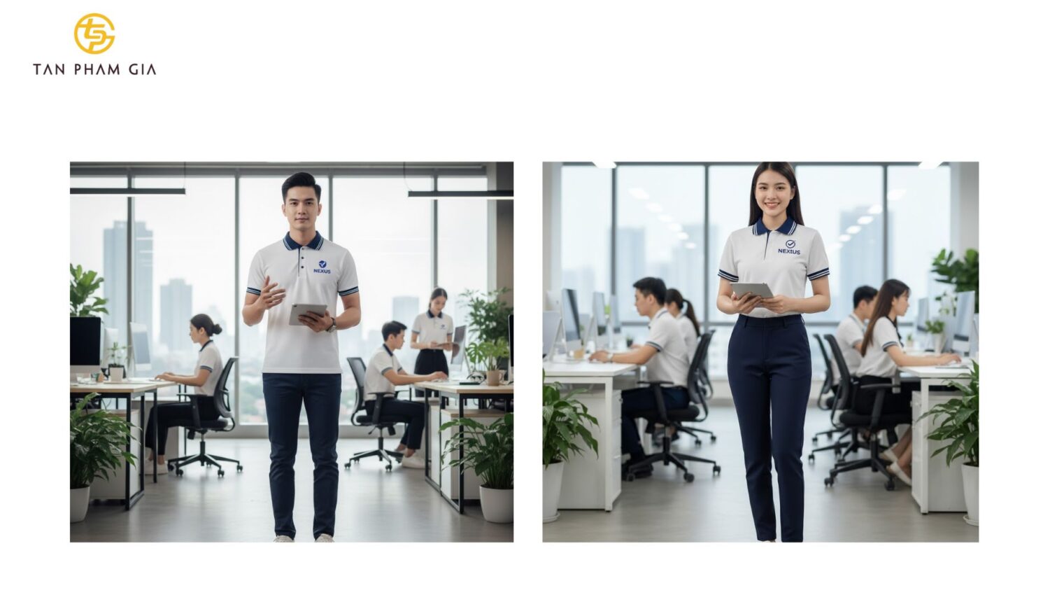 Mẫu Áo Polo Đồng Phục Startup