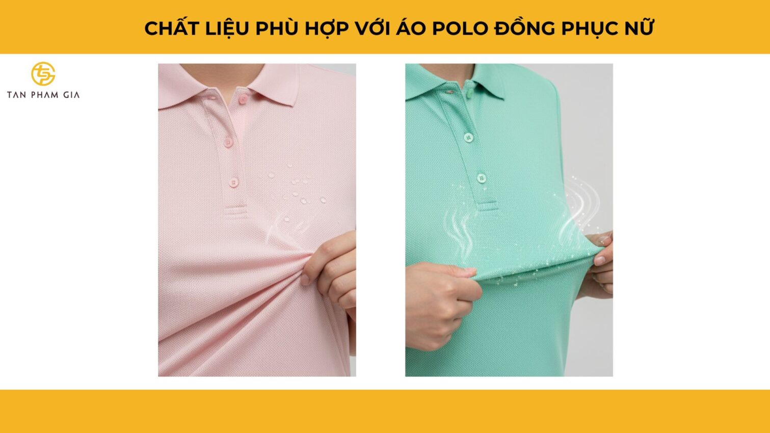 Mẫu Áo Polo Đồng Phục Cho Nữ